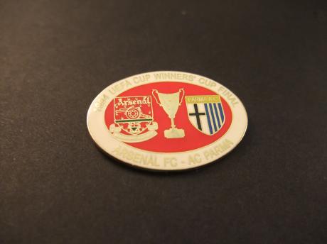 Arsenal- Parma finale Europacup II voetbal 1993-1994